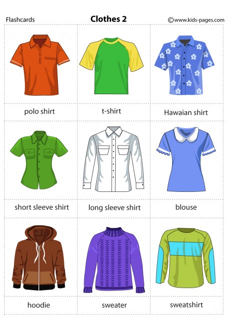 Clothes2 flashcard